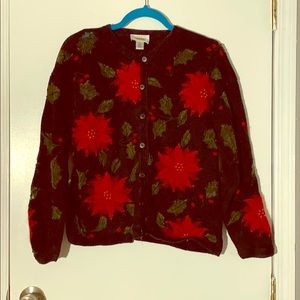 Poinsettia Cardigan